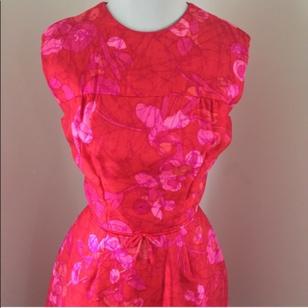 The Lyons Shop Vintage Fit & Flare Midi Dress Sz 4 - Picture 2 of 7
